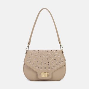BORSA A SPALLA E TRACOLLA YNOT MAR-001S6 ALMOND