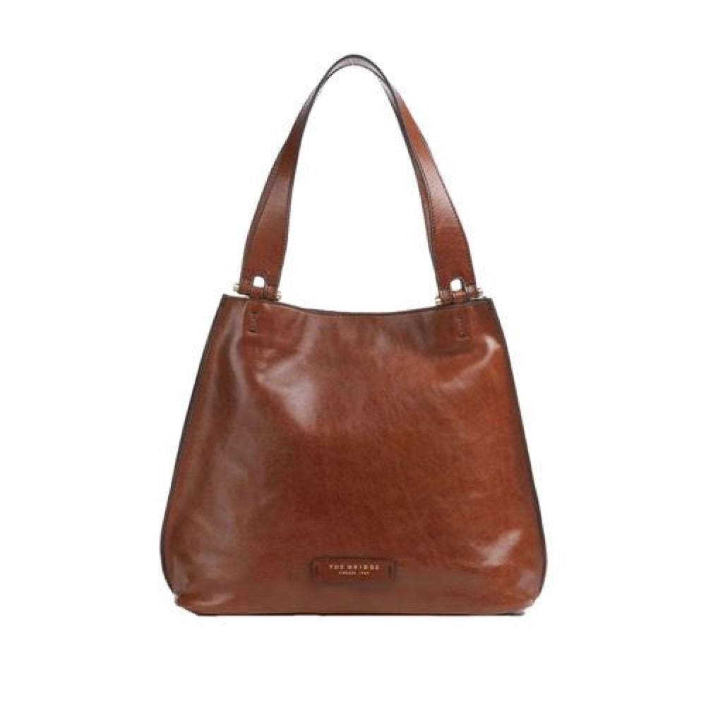 THE BRIDGE HOBO BAG FEBE 04264401 14 BROWN