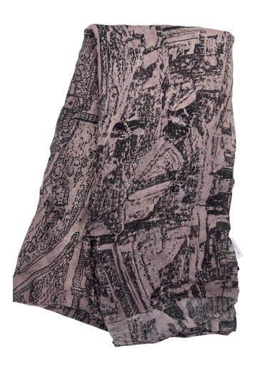 PASHMINA DONNA YNOT RETTANGOLARE GUM-112F6 ALMOND