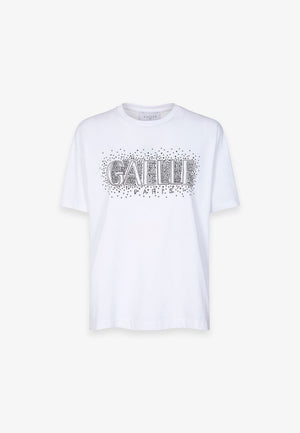 MAGLIA T-SHIRT DONNA GAELLE GAABW09260 BIANCO