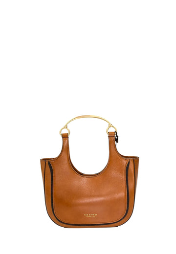 BORSA A MANO E TRACOLLA DONNA THE BRIDGE LUCE 04231601 15 CUOIO MIELE