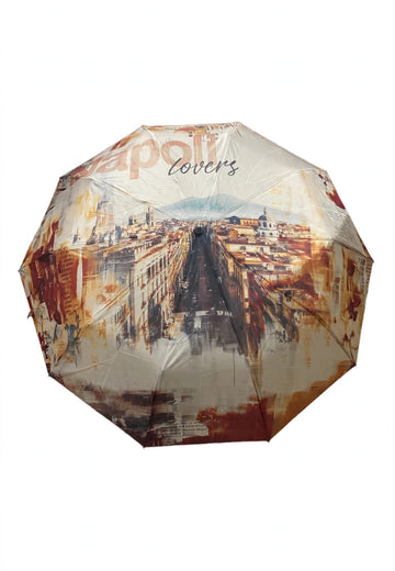 OMBRELLO DONNA PIEGHEVOLE YNOT OAC-101F7 NAPOLI POP