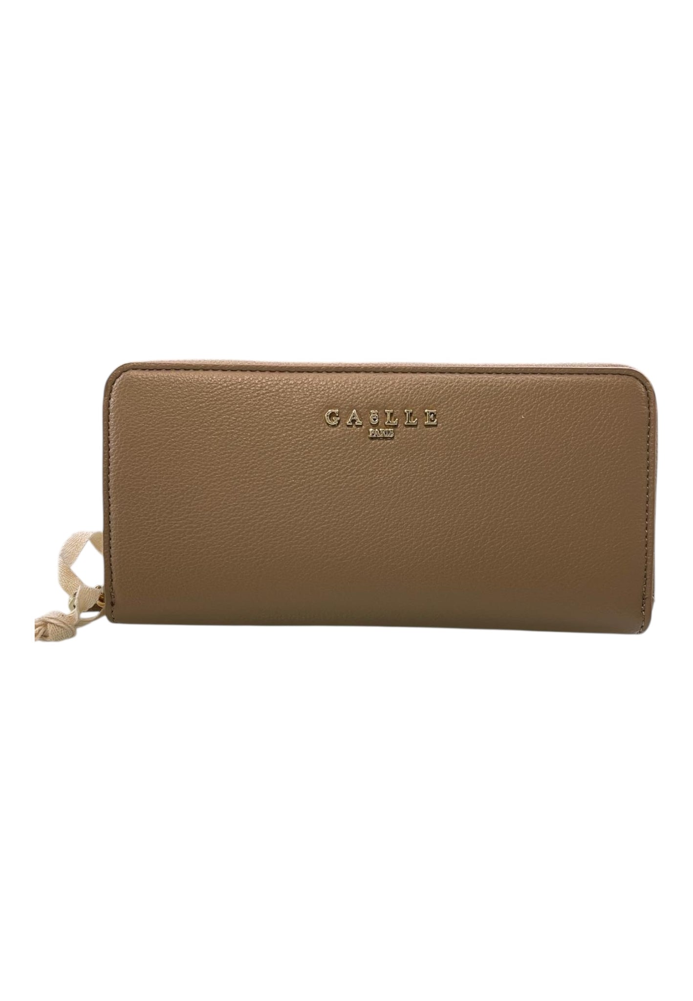 PORTAFOGLIO ZIP AROUND DONNA GAELLE GAACW02319 CAMMELLO