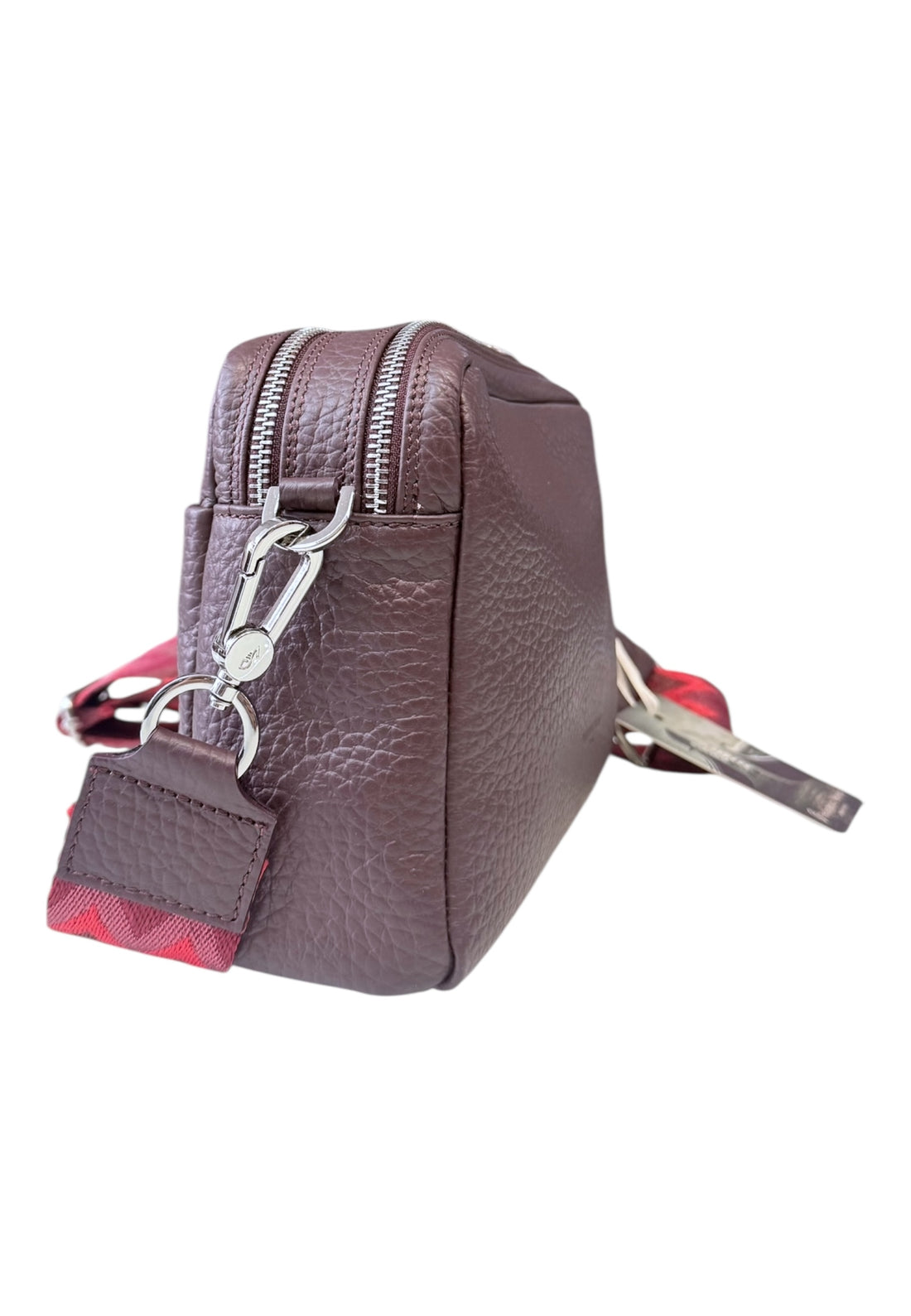 BORSA CAMERA BAG DONNA PELLETTERIA VENETA V25315 BORDEAUX