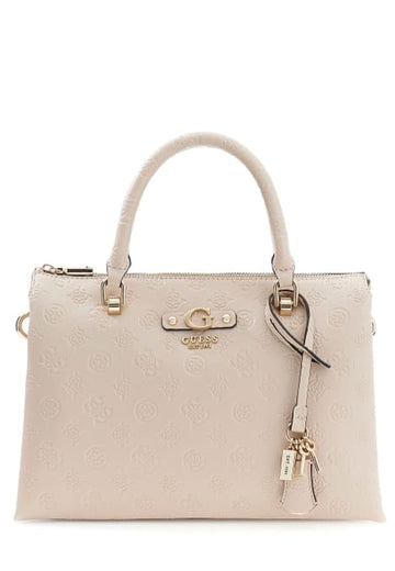 BORSA A MANO E TRACOLLA DONNA GUESS DITA PD760206 LIGHT TAUPE LOGO