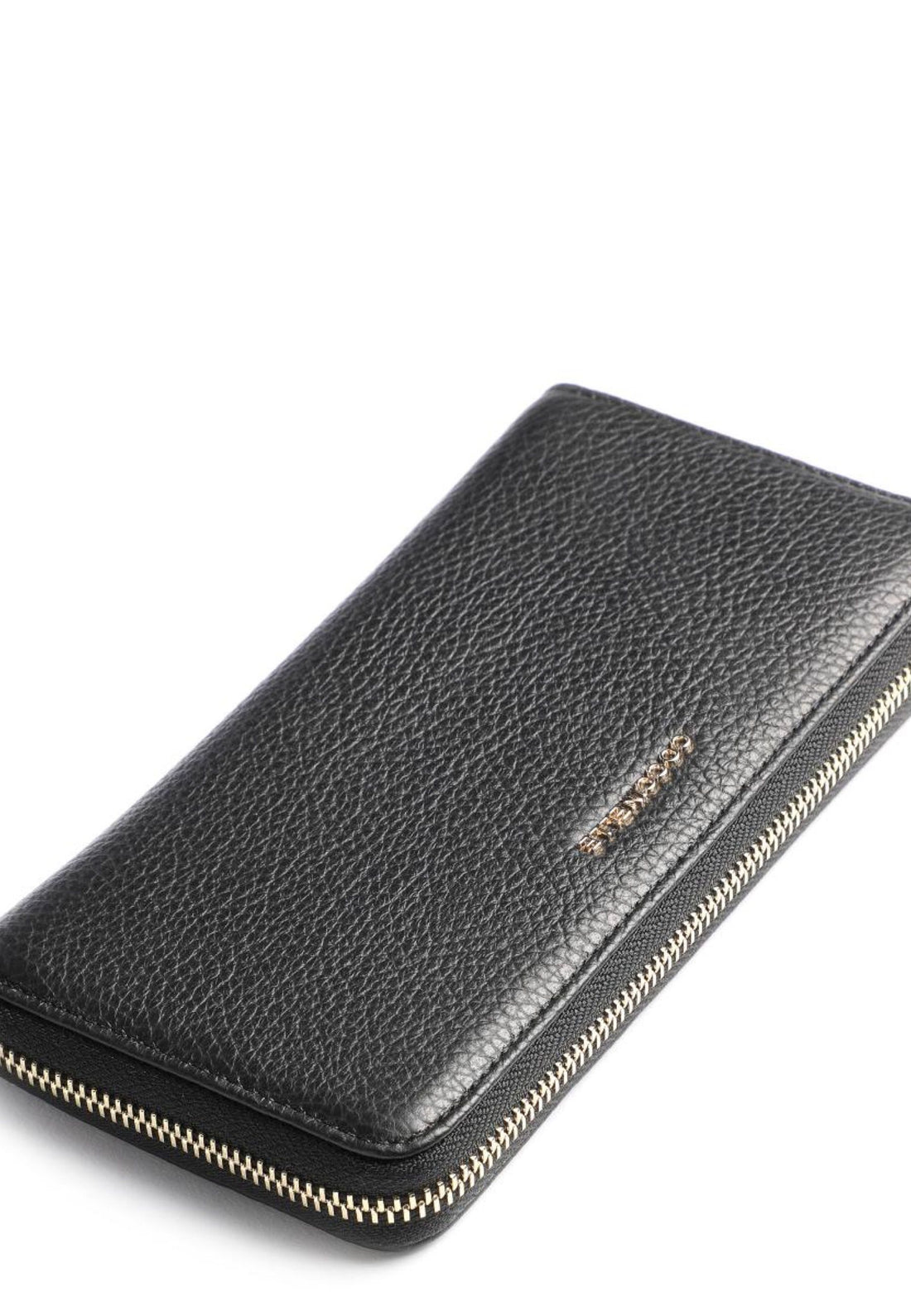 PORTAFOGLIO LUNGO ZIP AROUND DONNA COCCINELLE METALLIC SOFT E2MW5110401 001 NOIR