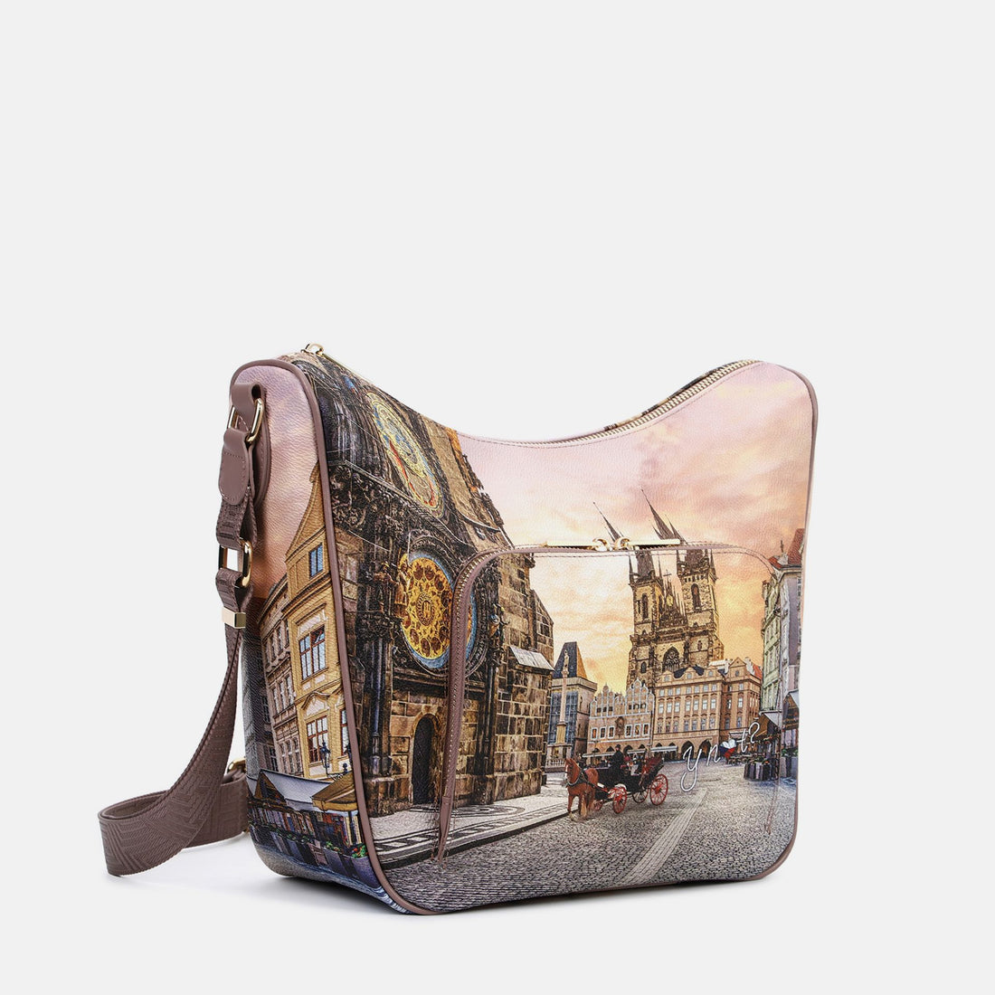 BORSA A TRACOLLA YNOT YES-646F6 ASTRO CLOCK