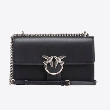 BORSA PINKO LOVE ONE CLASSIC DC 100941 A0F1 Z99O NERO-SILVER