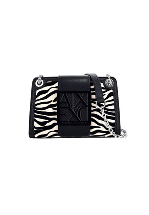 BORSA TRACOLLINA MINI BAG ARMANI EXCHANGE XW000281 AF26445 MC149 BLACK-SCRIPT