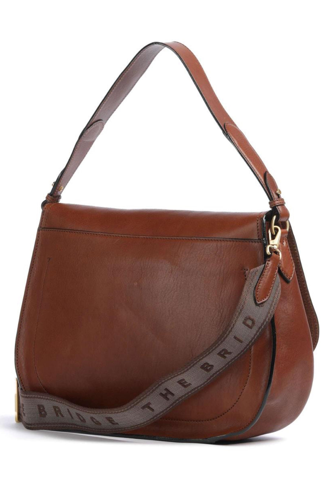 BORSA A SPALLA THE BRIDGE ILARIA 04562501 14 MARRONE