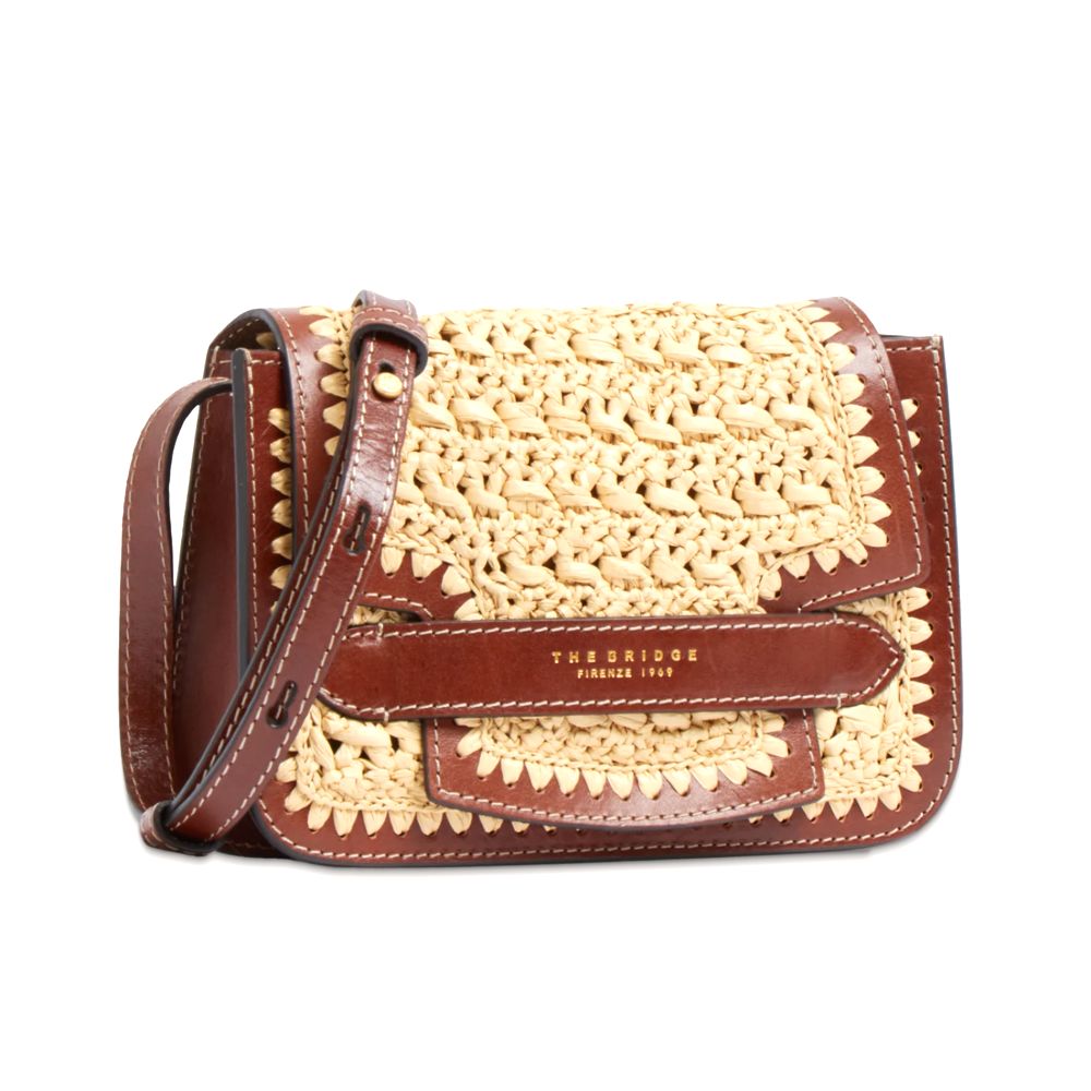 BORSA TRACOLLINA THE BRIDGE LUCREZIA WOW 041920KW 14 MARRONE