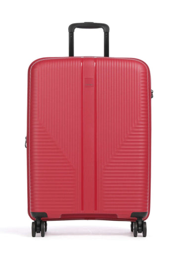 VALIGIA TROLLEY MEDIA ESPANDIBILE TRAVELITE AIR STRIPE 7000348-10 ROSSO