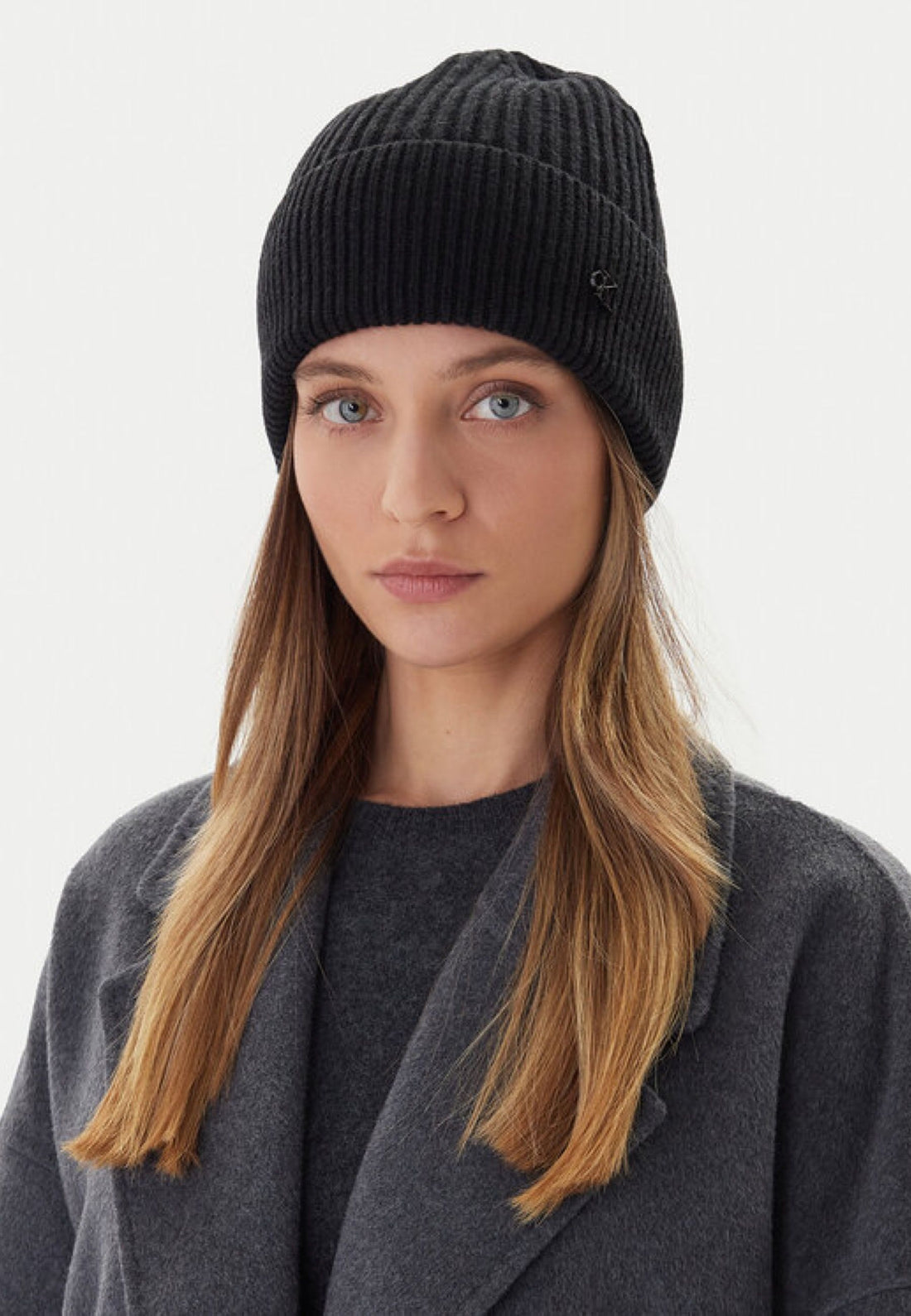 CAPPELLO CUFFIA DONNA CALVIN KLEIN LV04D8032G UB1 BLACK