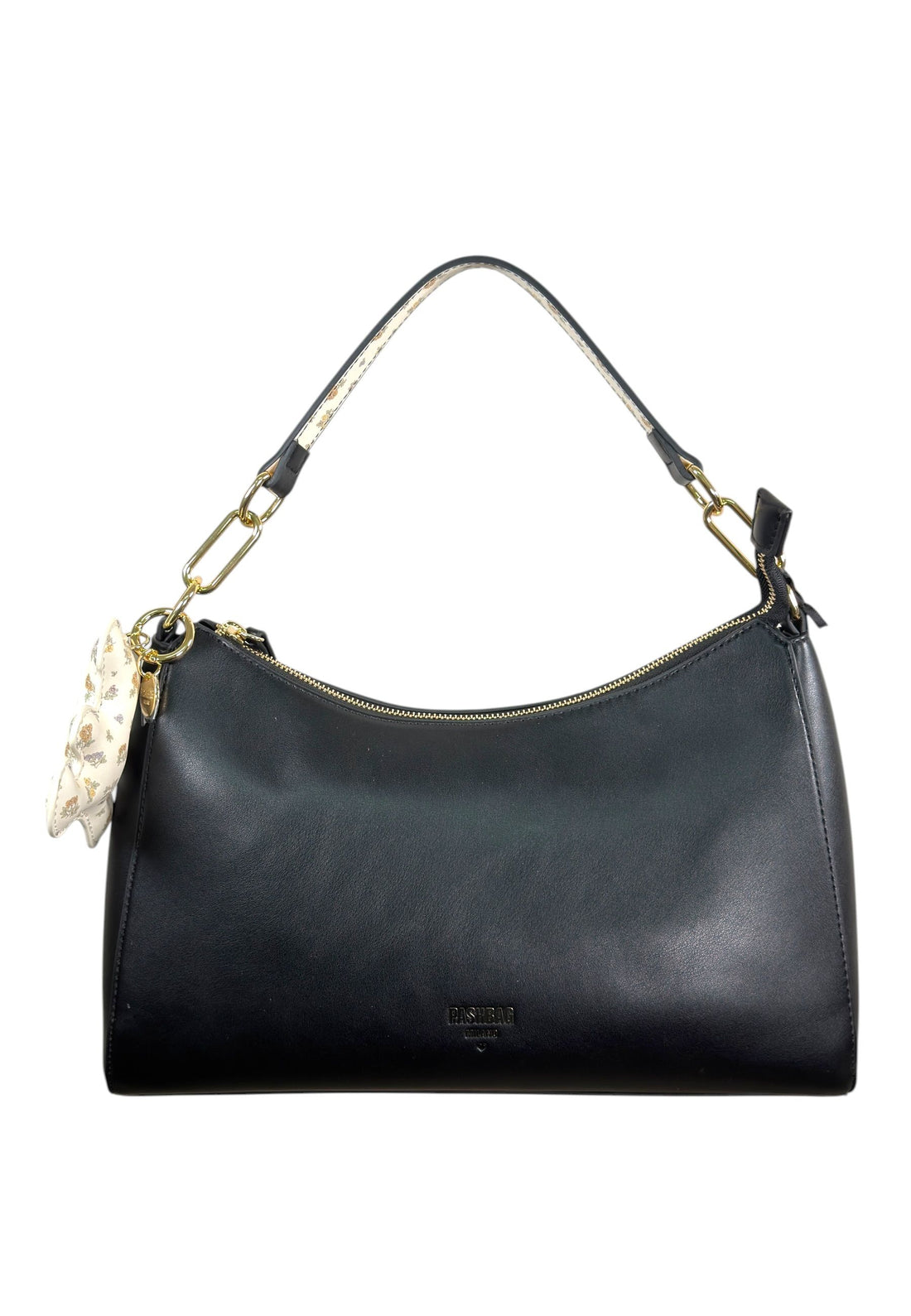 BORSA A SPALLA HOBO PASHBAG KISHA 19737 NERO