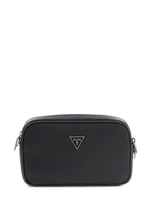 POCHETTE DA POLSO-BORSELLO TRASVERSALE UOMO GUESS HMMISAP6150 BLACK