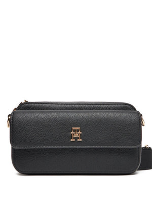 BORSA TRACOLLINA DONNA TOMMY HILFIGER AW0AW17455 BDS NERO