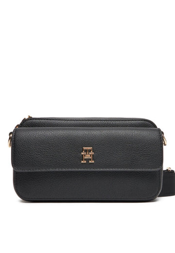 BORSA TRACOLLINA DONNA TOMMY HILFIGER AW0AW17455 BDS NERO