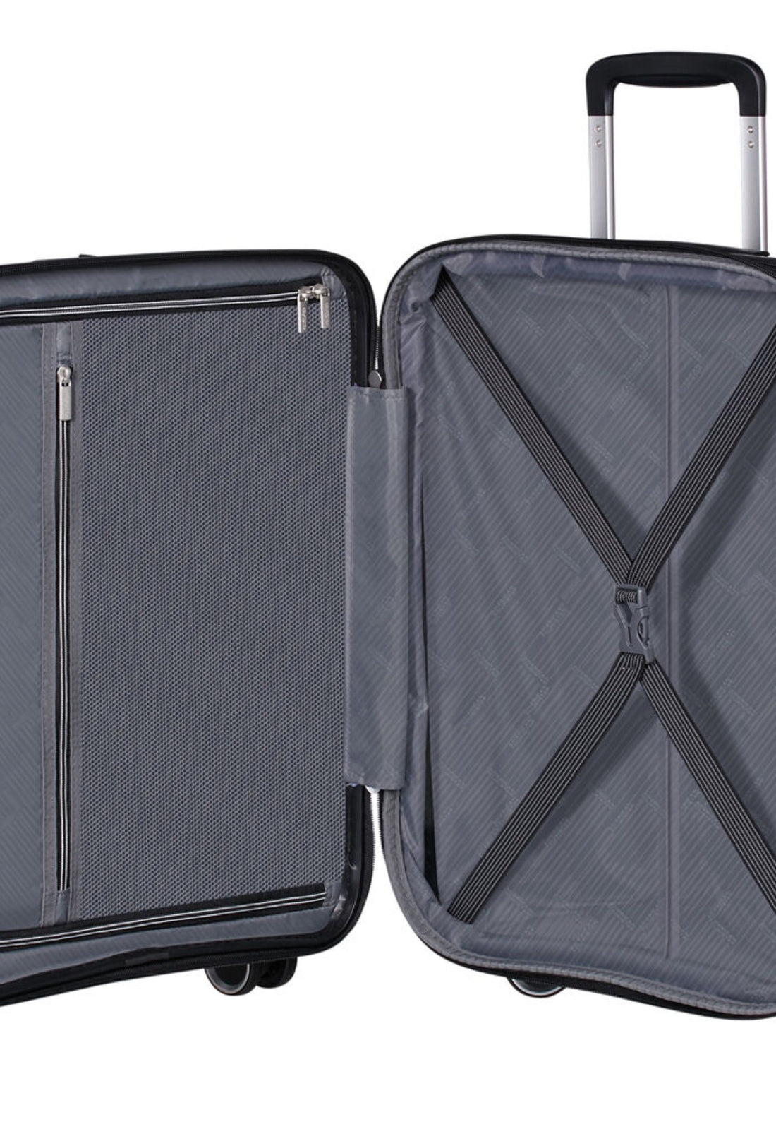 VALIGIA BAGAGLIO A MANO AMERICAN TOURISTER FLYTWIST 155265 SHADOW BLACK 55 CM