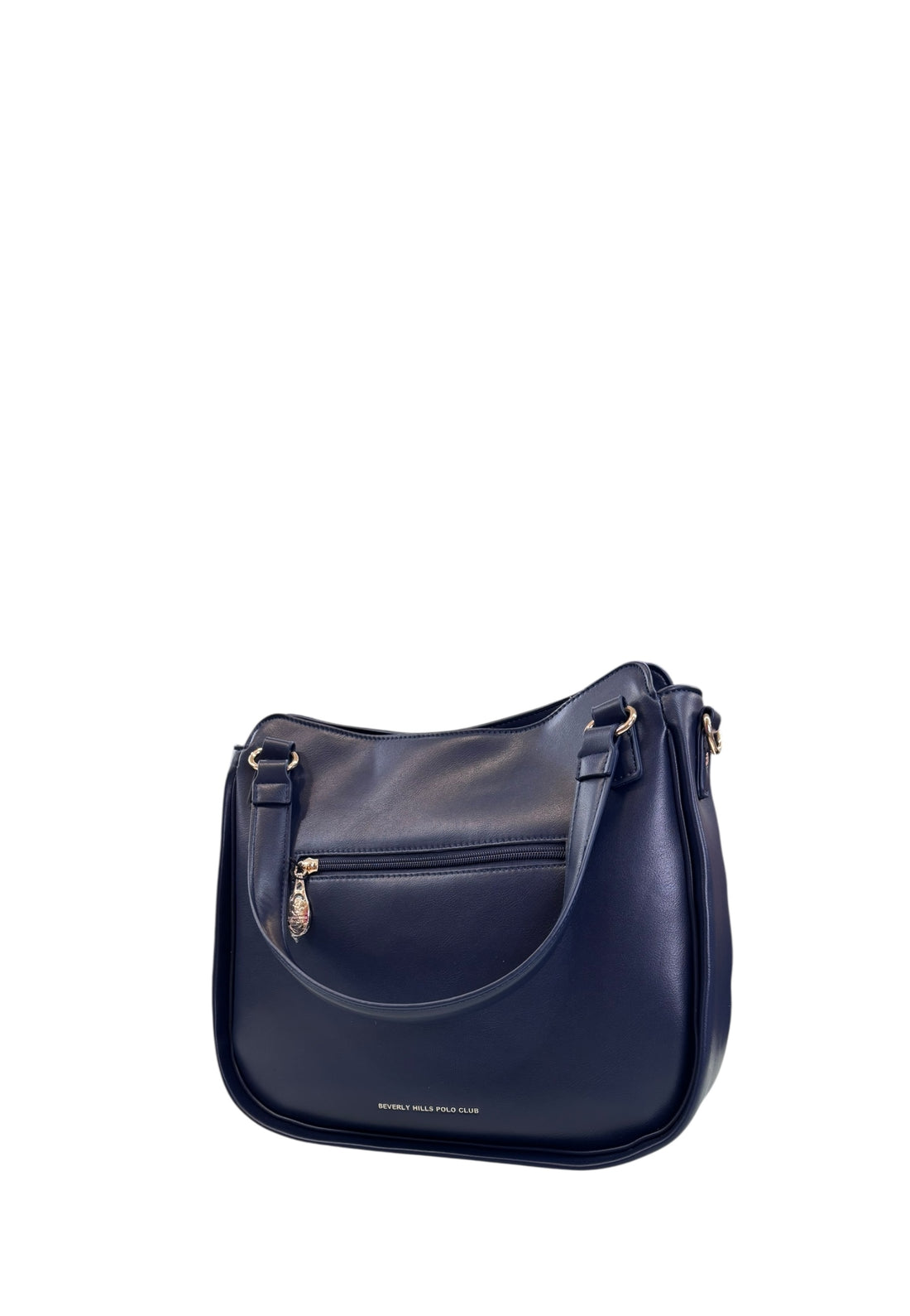 BORSA A SPALLA E TRACOLLA DONNA BEVERLY HILLS POLO CLUB BH-4280 BLU