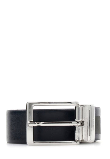 CINTURA GUESS UOMO REVERSIBILE BM7866P6135 BLU