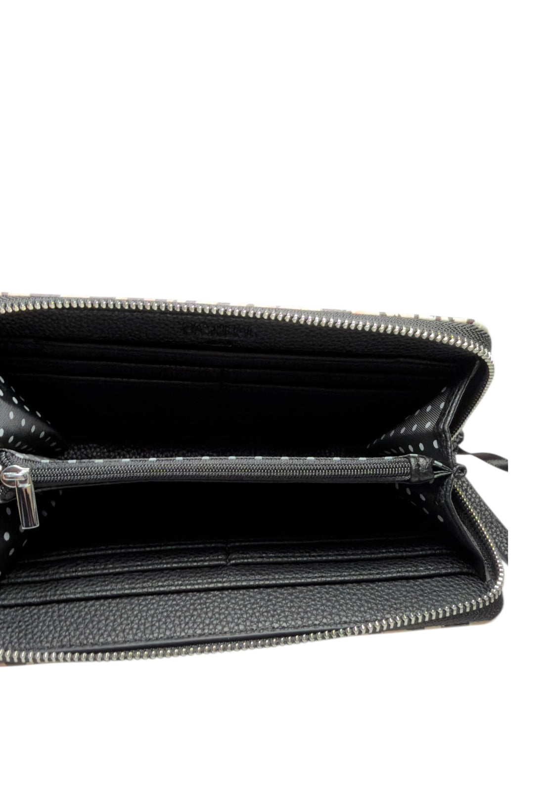 PORTAFOGLIO ZIP AROUND DONNA PASHBAG BRIGITTE 19607 NERO STAMPA