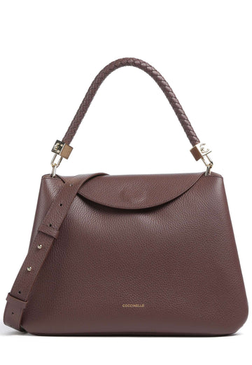 BORSA A MANO E TRACOLLA COCCINELLE TIGGY E1VCK180101 R49 BERRY