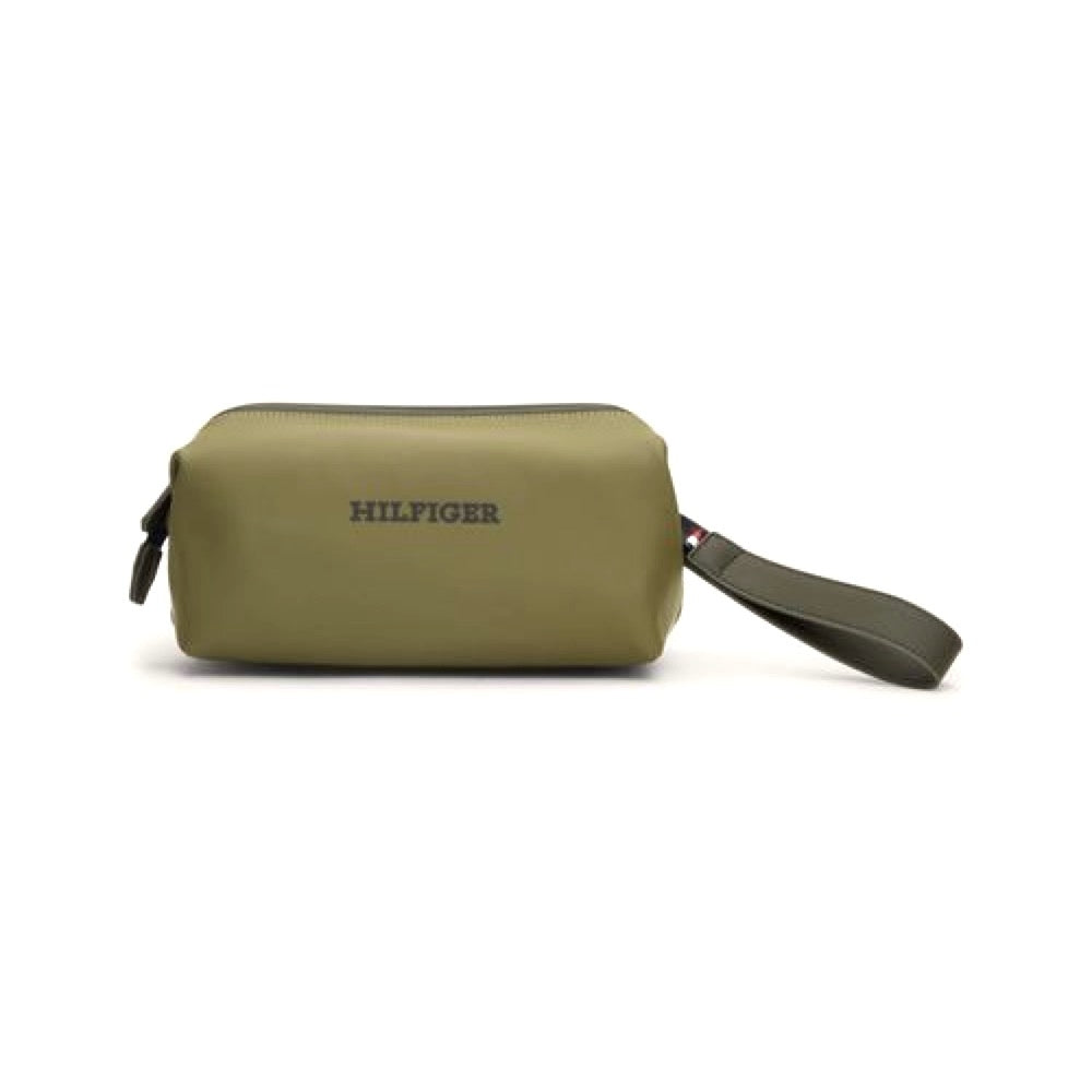 POCHETTE UOMO TOMMY HILFIGER AM0AM125111 MSH VERDE