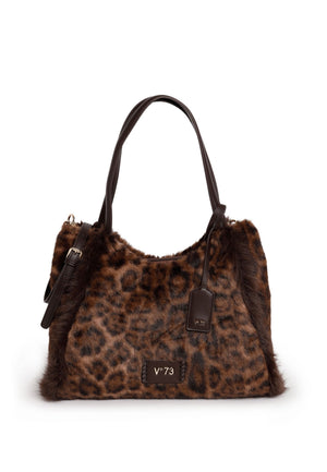 BORSA A SPALLA DONNA GRANDE V73 SMERALDO 73BSA4I02 LEO CAFFè MULTI