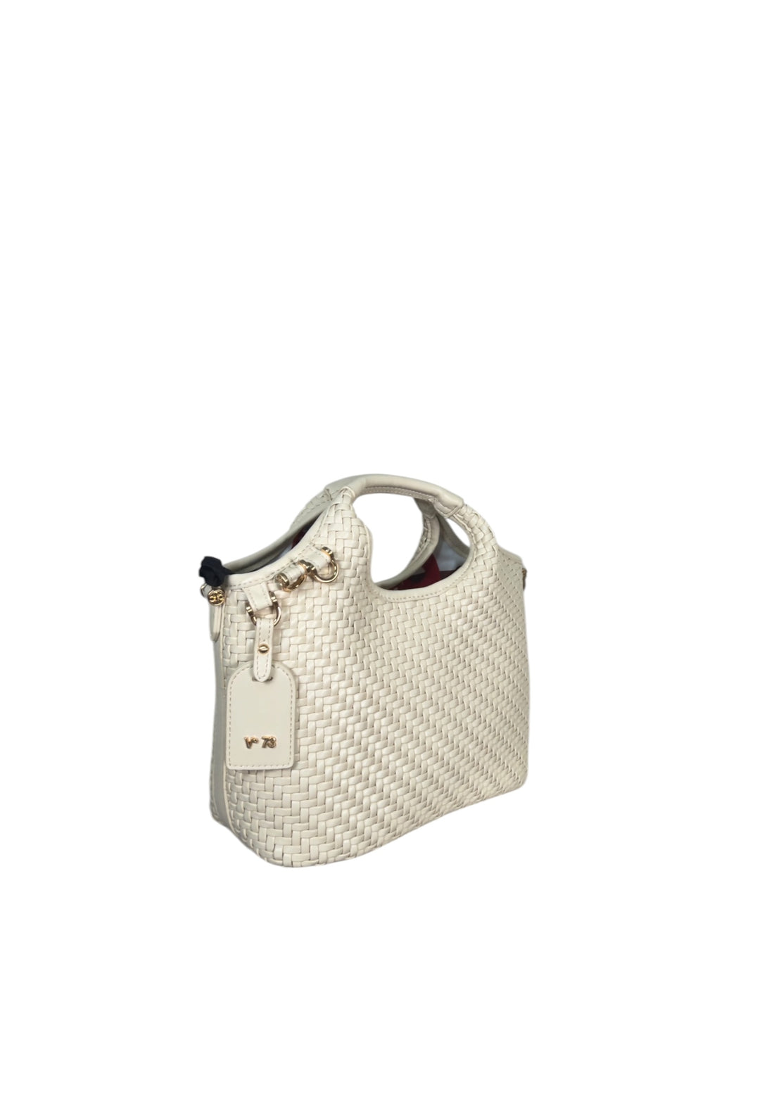 BORSA A MANO E TRACOLLA DONNA V°73 ZELDA 73BS90602 OFF WHITE