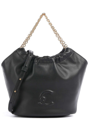 BORSA A MANO E TRACOLLA SMALL COCCINELLE SMASH E5U5F580101 001 NOIR