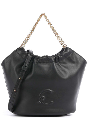 BORSA A MANO E TRACOLLA SMALL COCCINELLE SMASH E5U5F580101 001 NOIR