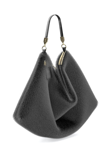 BORSA A SPALLA HOBO LIU-JO FOULARD BAG AF6194_E1178 22222 NERO
