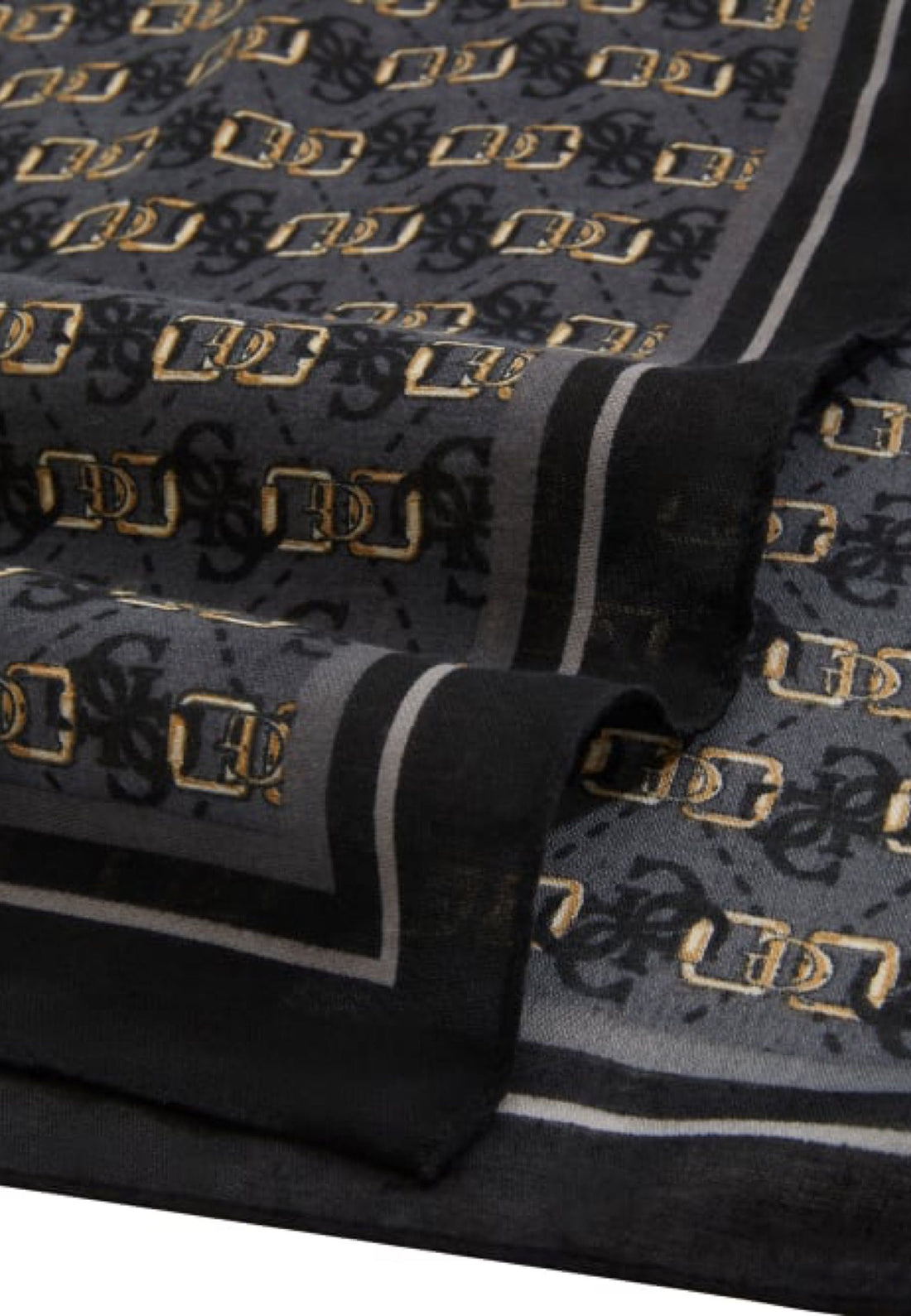 PASHMINA GUESS DONNA AW5450POL03 COAL LOGO