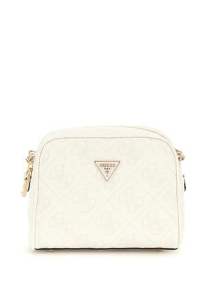BORSA DONNA TRACOLLINA CAMERA BAG GUESS ADELASIA QL965814 OFF WHITE