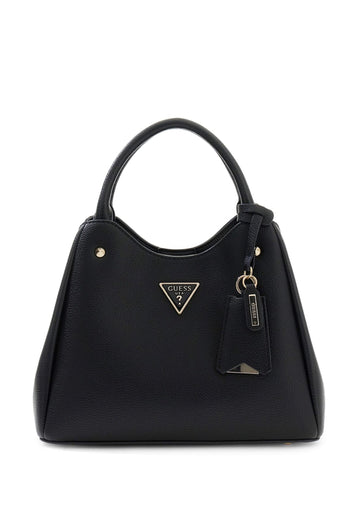 BORSA A MANO E TRACOLLA DONNA GUESS MERIDIAN II BG697405 BLACK