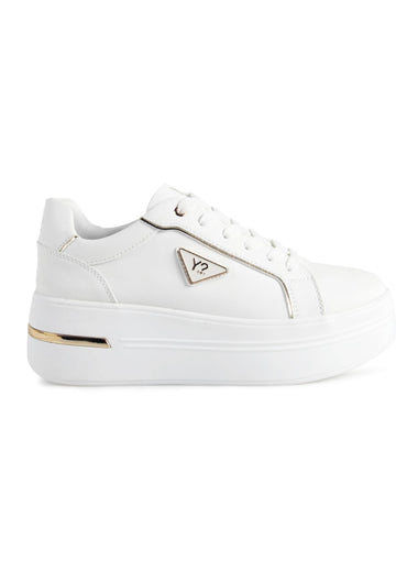 SCARPE SNEAKER DONNA YNOT 62YN21F1 BIANCO SOLID