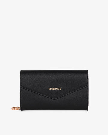 BORSA POCHETTE  VIVIENNE D V045C NERO