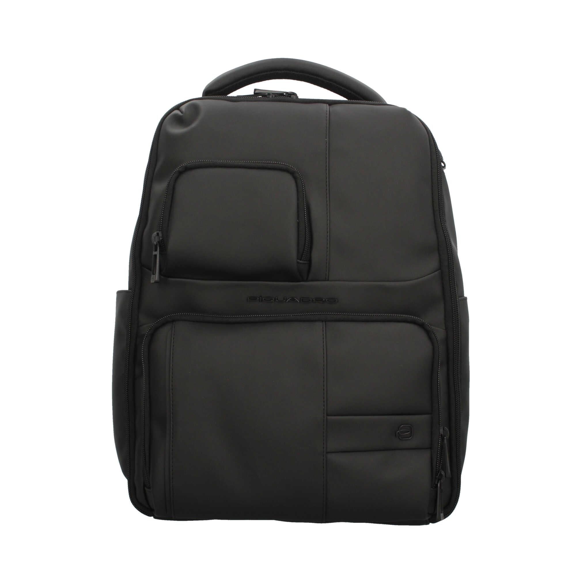 PIQUADRO RUBBER BACKPACK CA6238W129W BLACK 14.1"