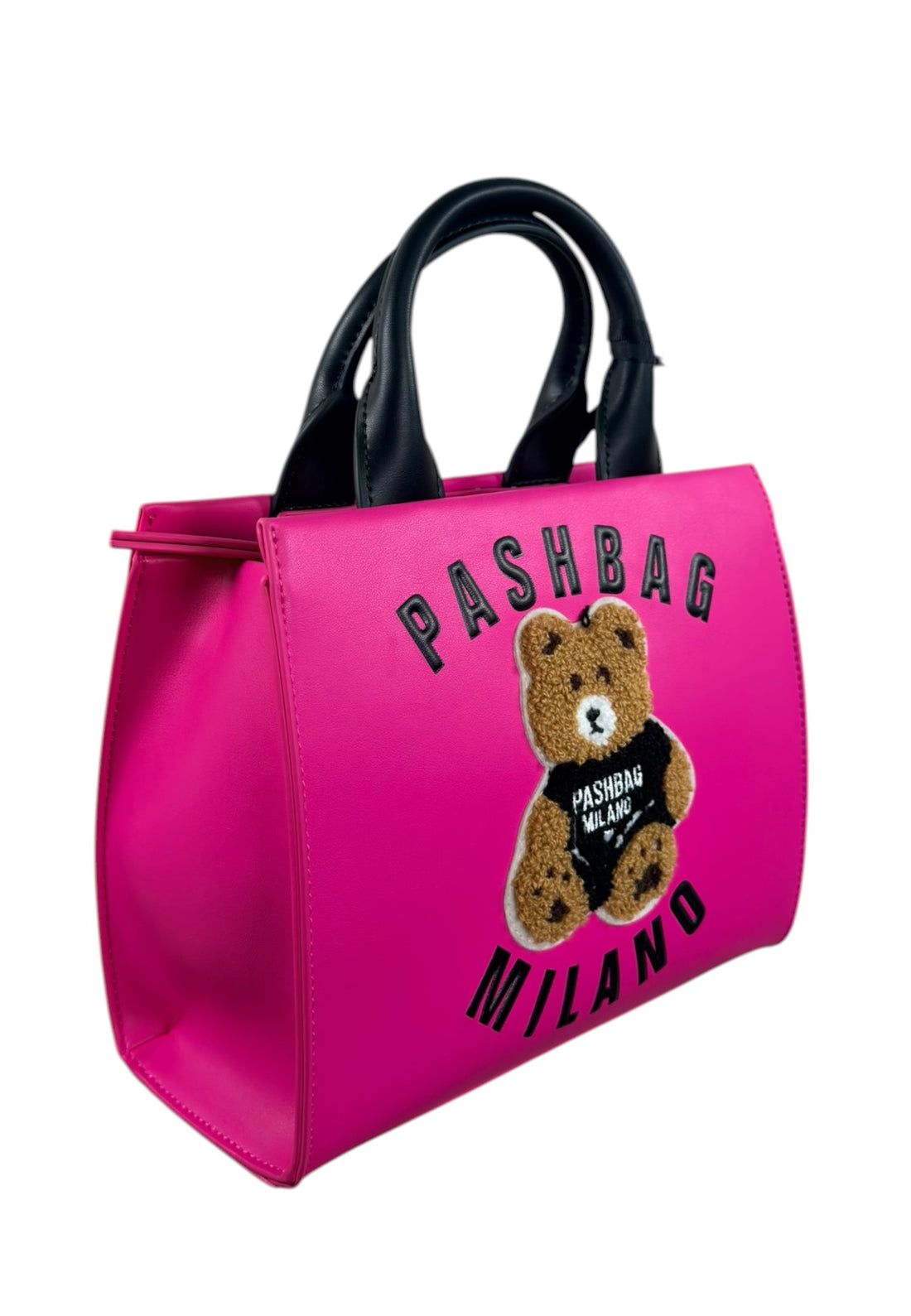 BORSA A MANO E TRACOLLA PICCOLA PASHBAG MINI MARGE 19520 FUCSIA