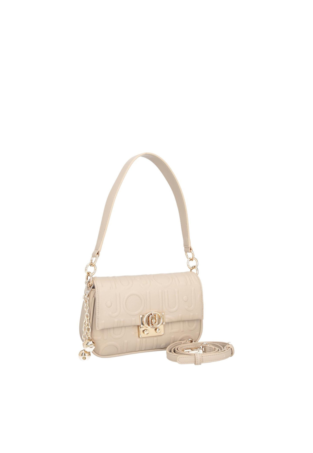 BORSA A SPALLA E TRACOLLA PICCOLA LIU-JO ADIVA AF6055_E1167 51308 NEUTRO