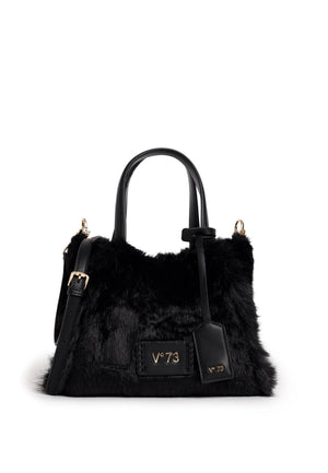 BORSA A MANO E TRACOLLA V°73 SMERALDO 73BSA4I03 NERO