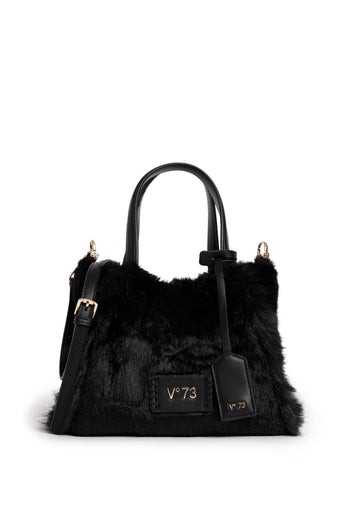 BORSA A MANO E TRACOLLA V°73 SMERALDO 73BSA4I03 NERO