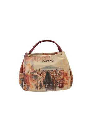 BORSA A MANO E TRACOLLA  DONNA YNOT CPD-003F7 NAPOLI POP