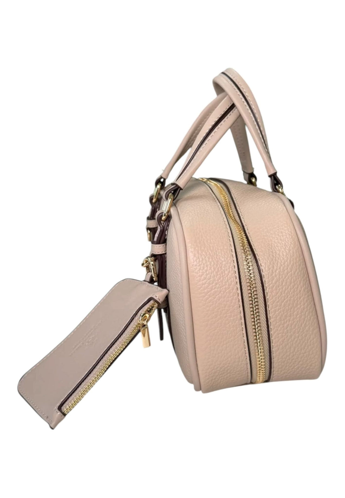 BORSA A BAULETTO DONNA BEVERLY HILLS POLO CLUB BH-4552 BEIGE