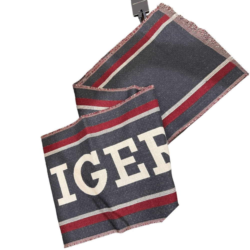 PASHMINA UOMO TOMMY HILFIGER RETTANGOLARE AM0AM11492 XJS BLU