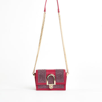 BORSA TRACOLLINA GAUDì ELEONORA STRASS V4AE-11630 FUXIA