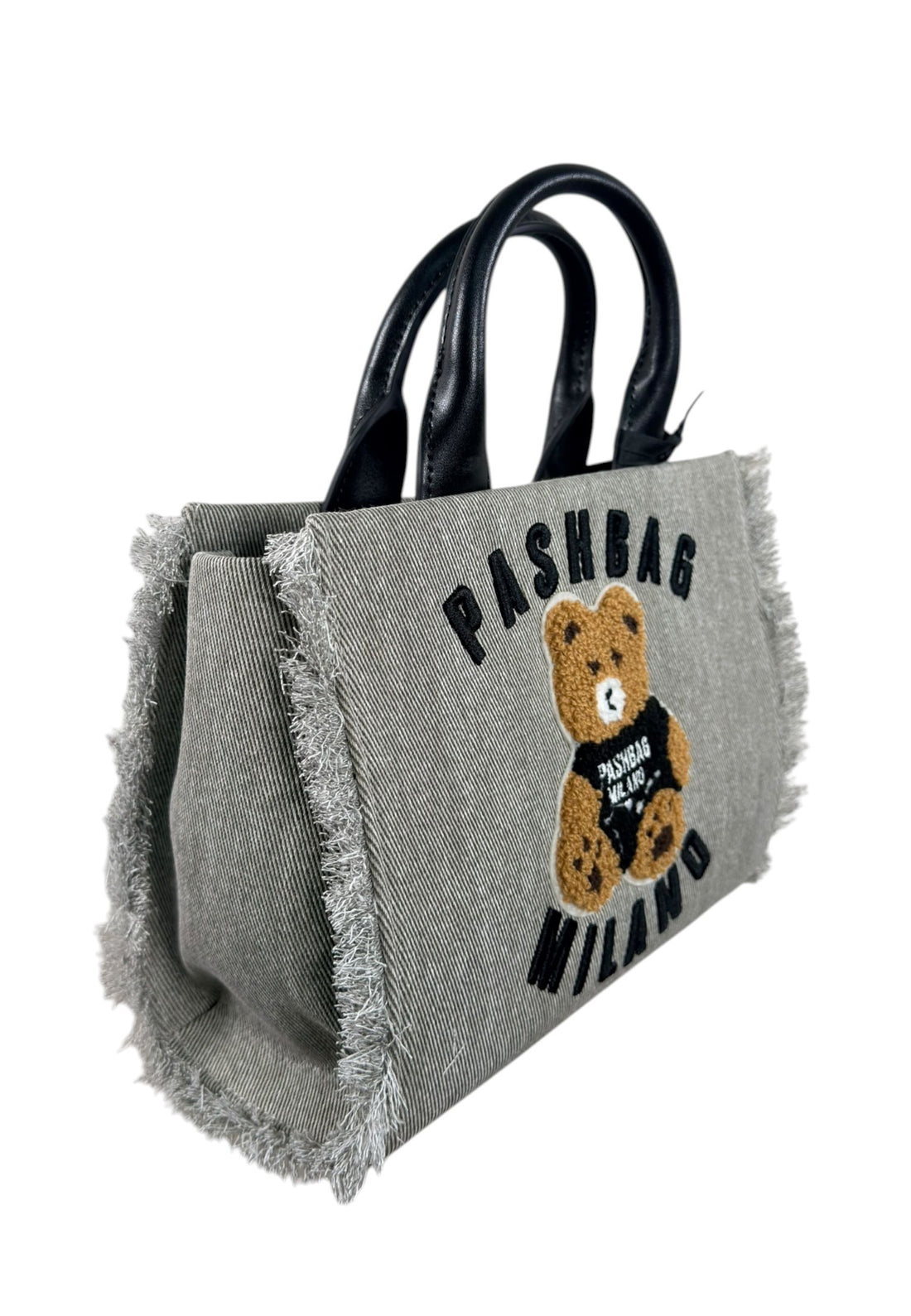BORSA A MANO E TRACOLLA PICCOLA PASHBAG MINI MARGE 19526 GRIGIO