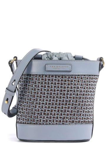 BORSA SECCHIELLO A TRACOLLA THE BRIDGE 041116KX 00A CELESTE