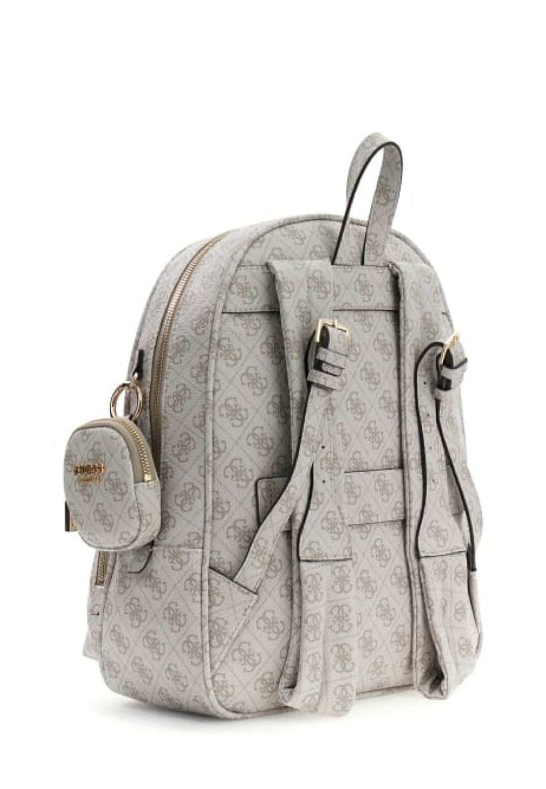 ZAINO DONNA GRANDE GUESS POWER PLAY II SL712435 DARK TAUPE LOGO