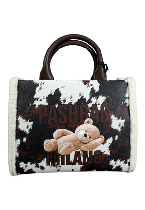 BORSA A MANO E TRACOLLA PASHBAG MARGE 20124 MILKY